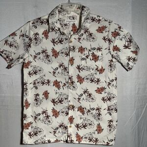 Grayson Threads Kids Boys Hawaiian Shirt XL 16 Button Front Aloha Floral Beach